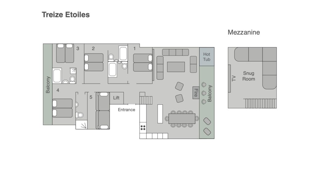 Floor Plan - Treize Etoiles