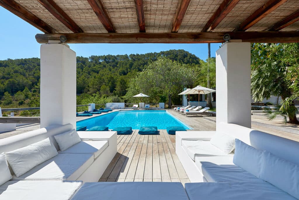 Luxury Ibiza Villa Can Pujol Bassa - San Augustin Outdoor Area with Pool