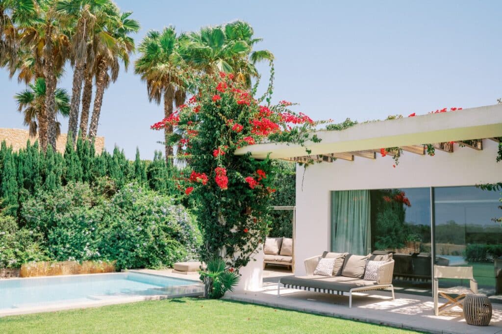 Villa Can Rocas Pool and garden