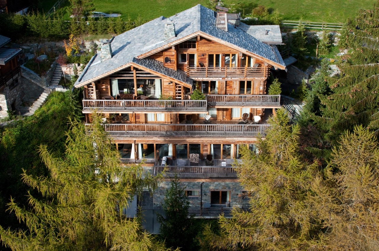 chalet dent blanche