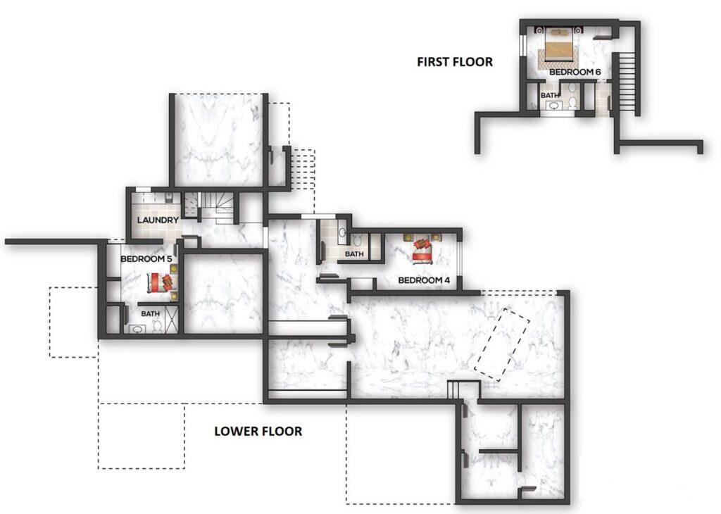 Floor Plan for Casa Rene Ibiza Villa 1