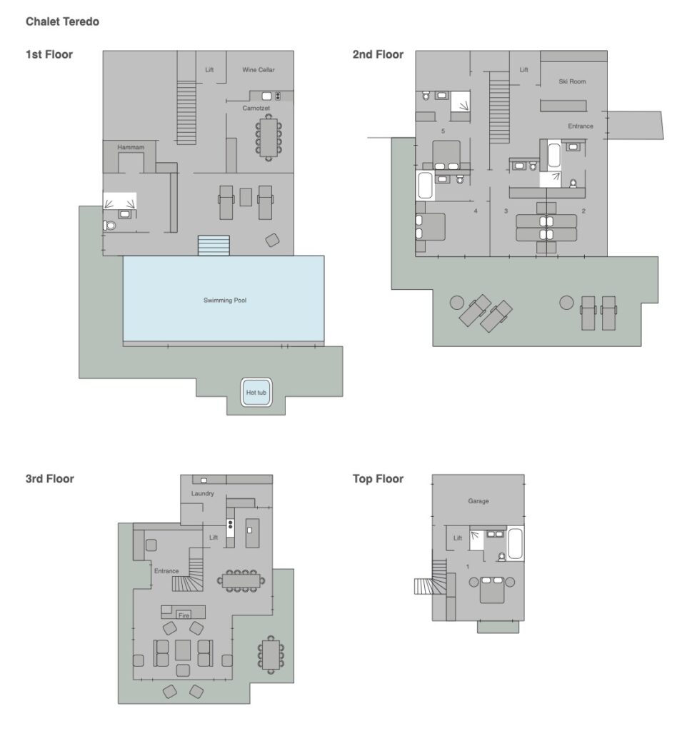 Chalet Teredo Floorplan