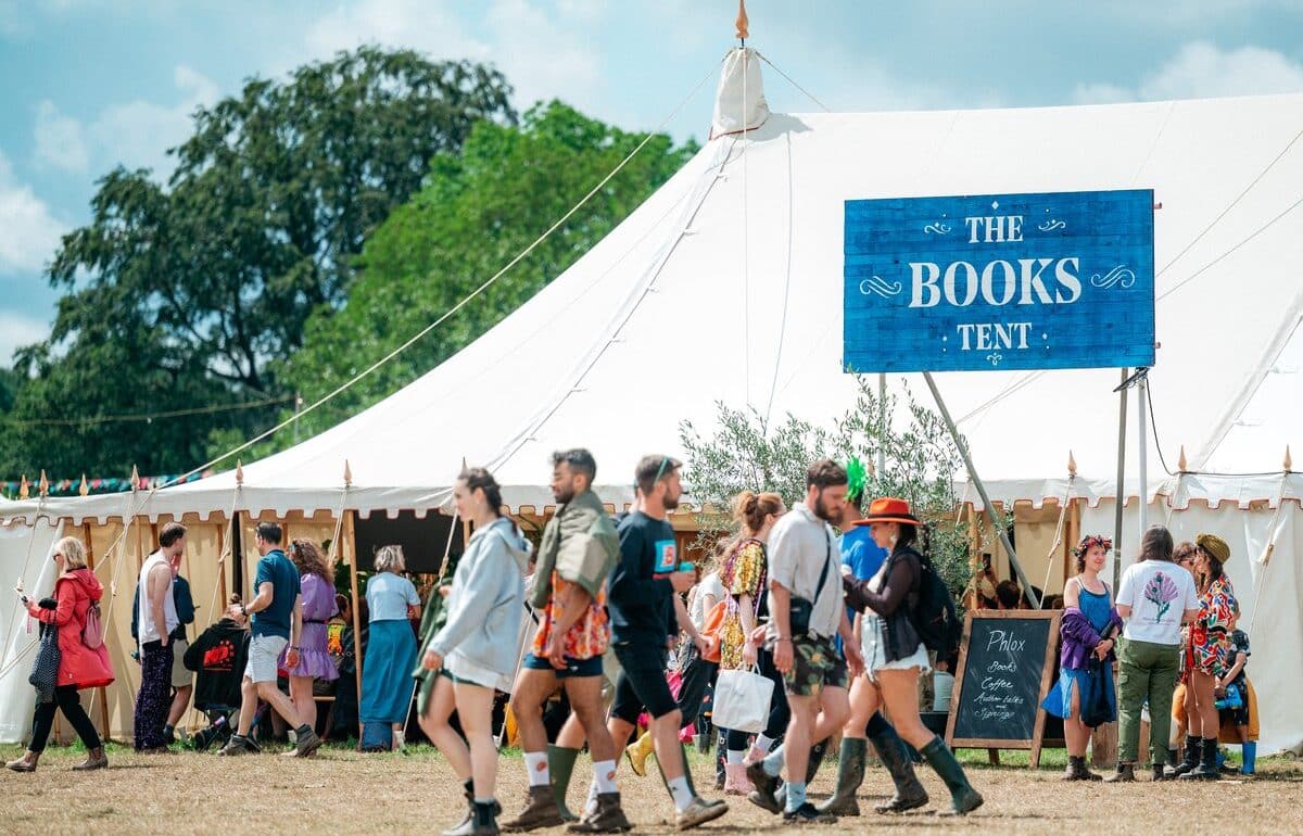 Wilderness Festival Book Tent