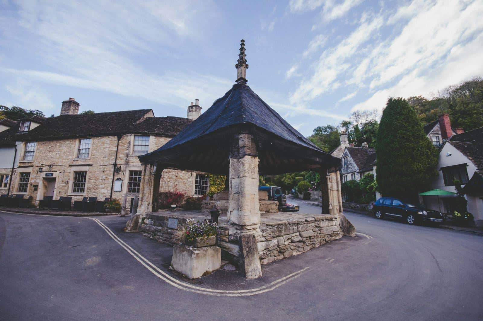 Castle combe market x in the cotswolds