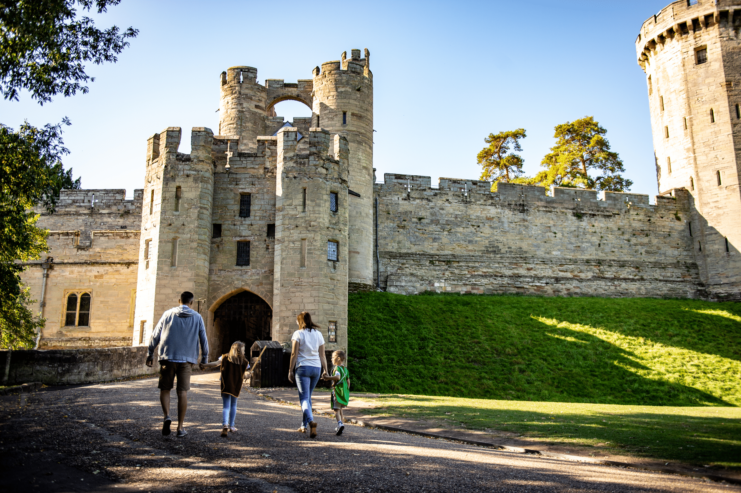 warwick castle, the cotswolds